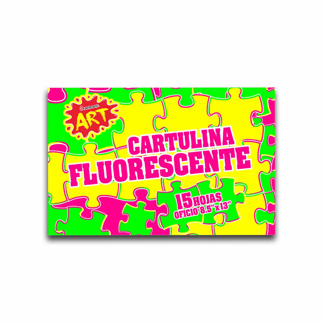 Block Cartulina Fluorescente - Arimany Art