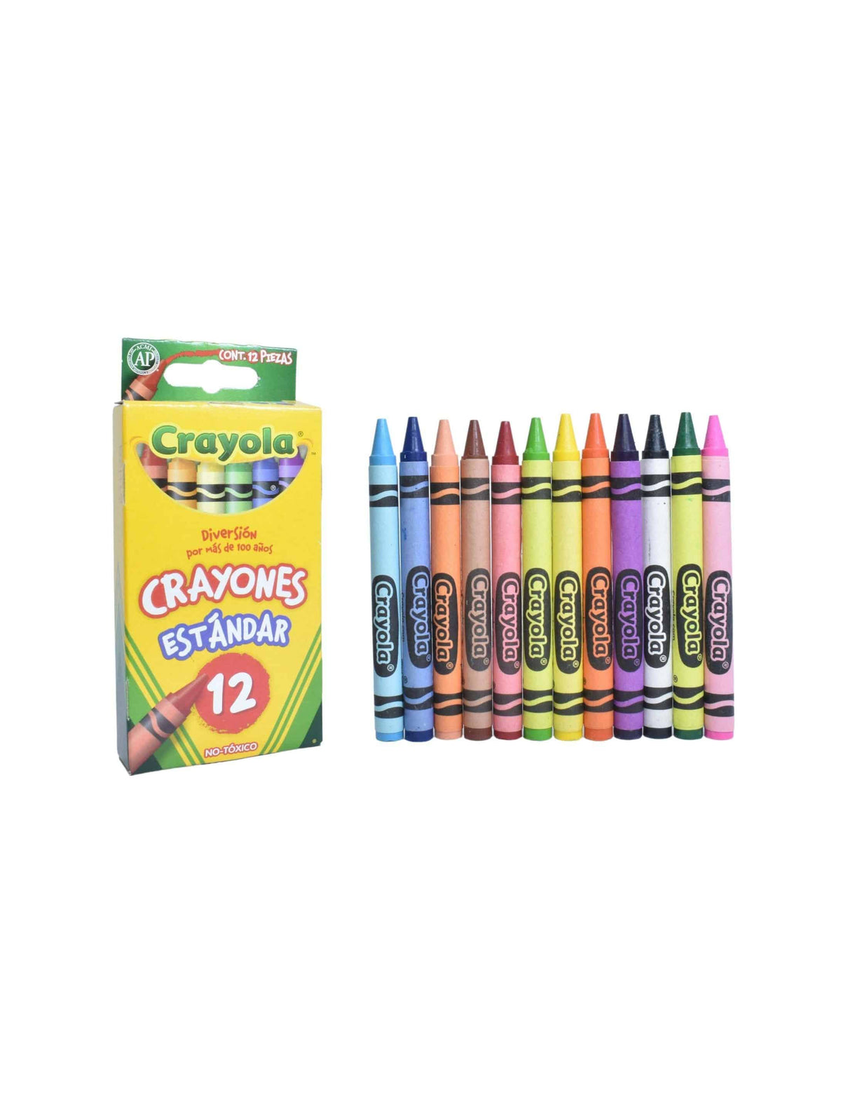 Crayones de Cera Redondos - Tamaño Estandar - Crayola