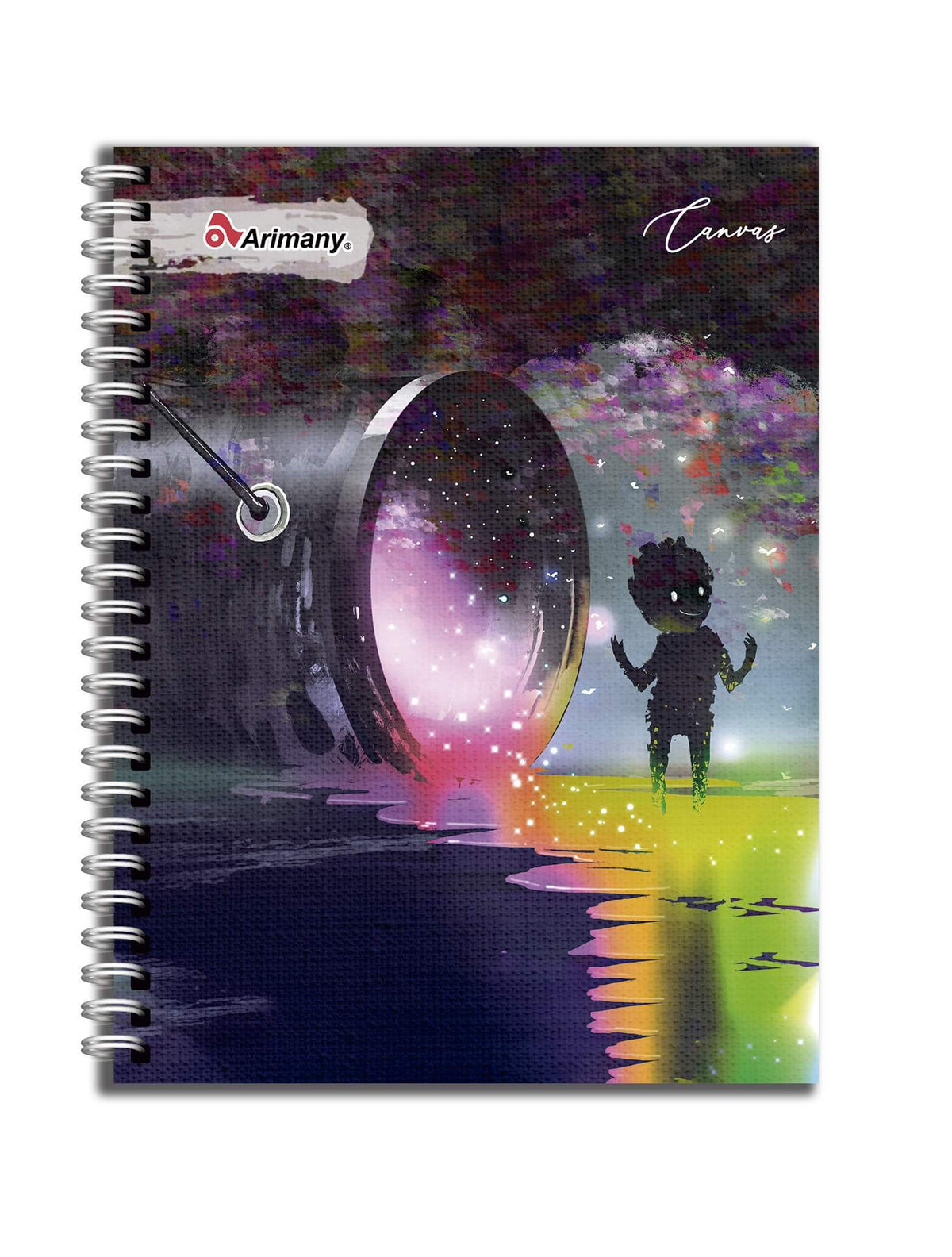 Cuaderno - Universitario - Doble Anillo - Pasta Dura - Canvas