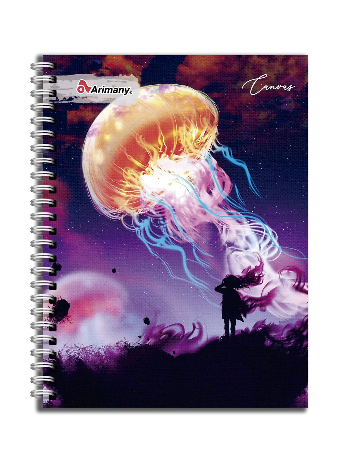 Cuaderno - Universitario - Doble Anillo - Pasta Dura - Canvas