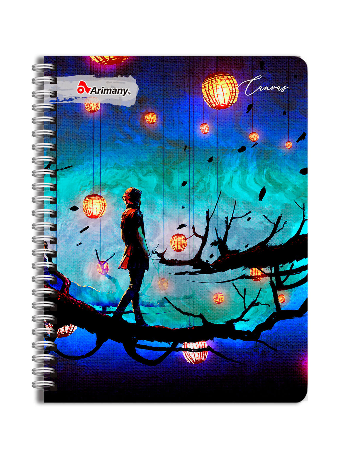 Cuaderno - Universitario - Doble Anillo - Pasta Dura - Canvas