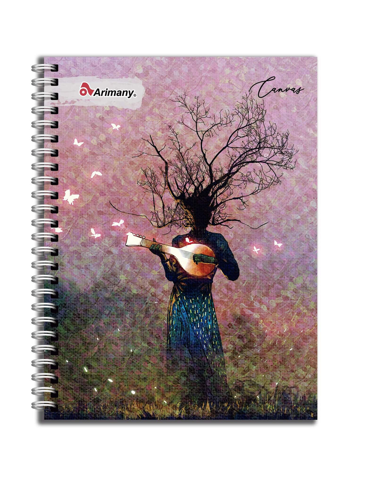 Cuaderno - Universitario - Doble Anillo - Pasta Dura - Canvas