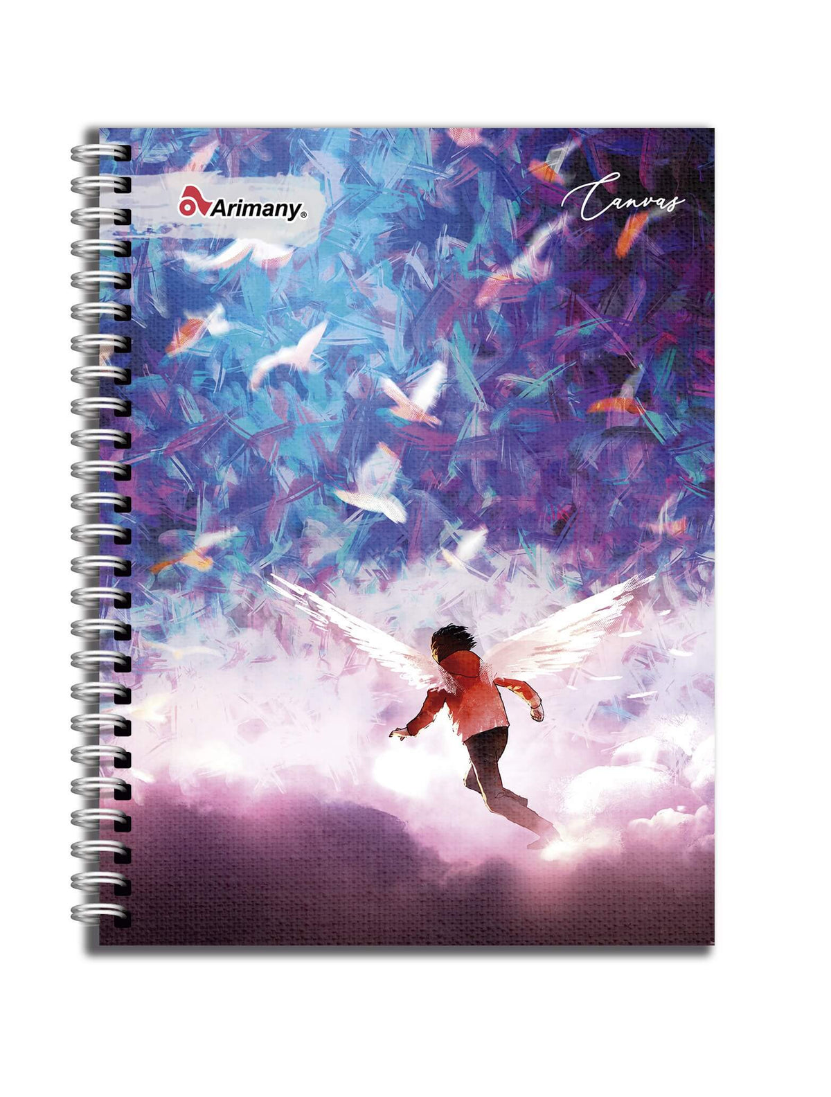 Cuaderno - Universitario - Doble Anillo - Pasta Dura - Canvas
