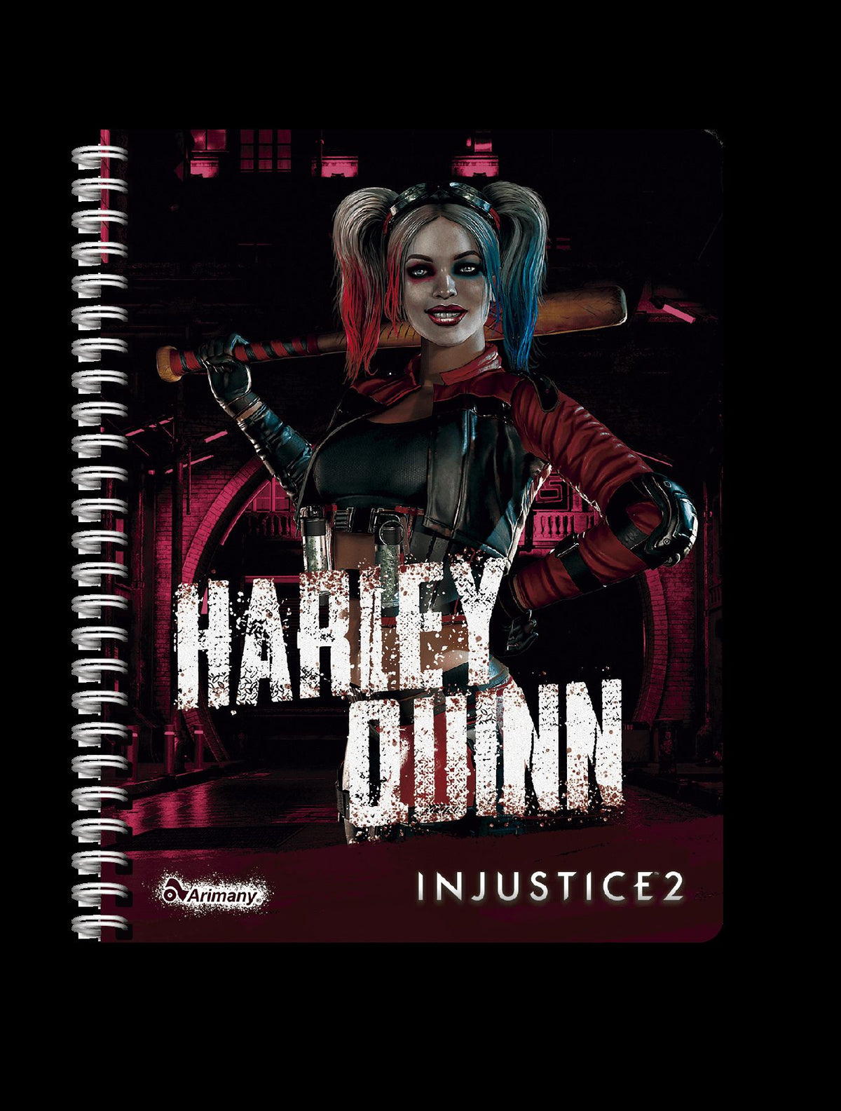 Cuaderno - Universitario - Doble Anillo - Pasta Semidura - Injustice 2