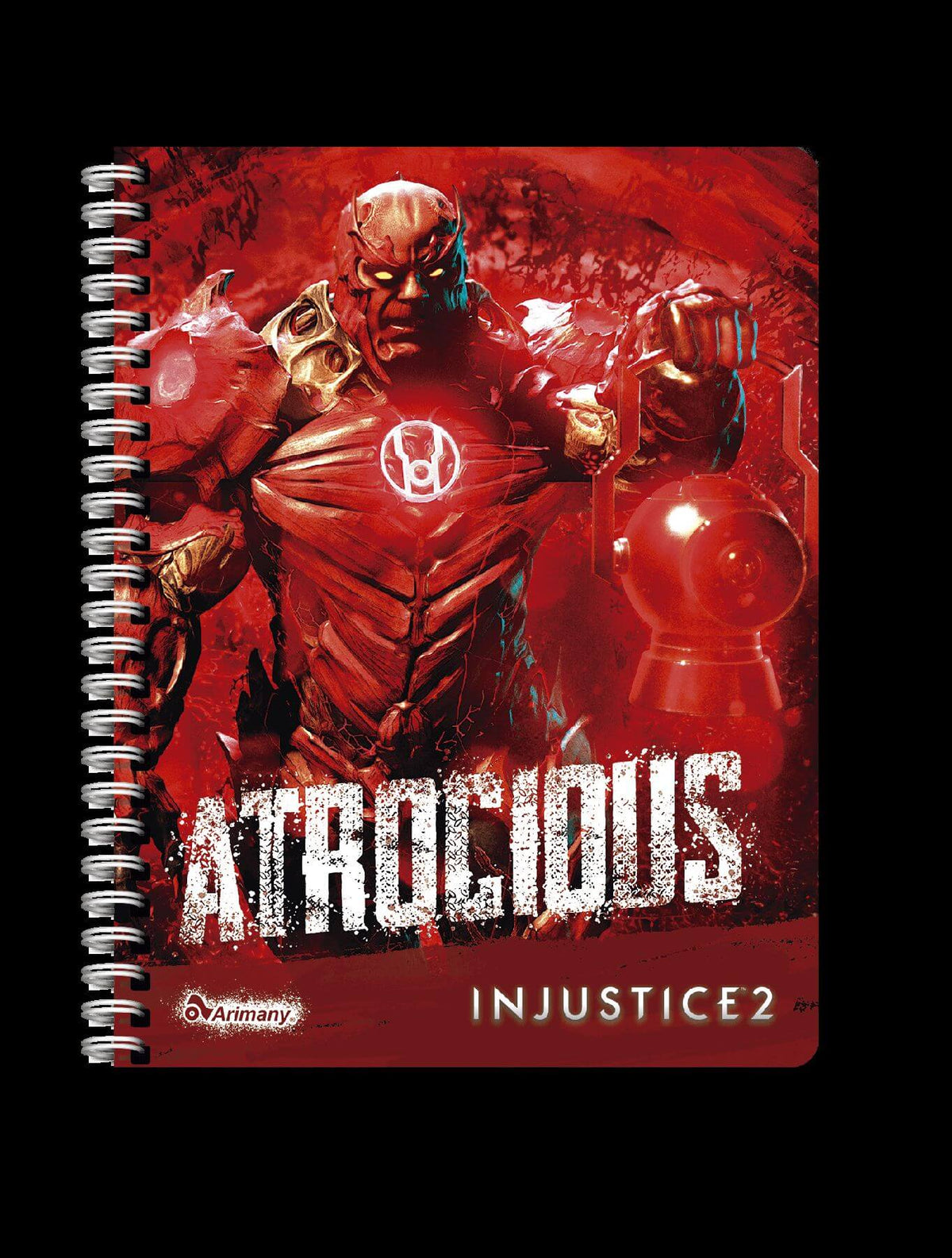 Cuaderno - Universitario - Doble Anillo - Pasta Semidura - Injustice 2