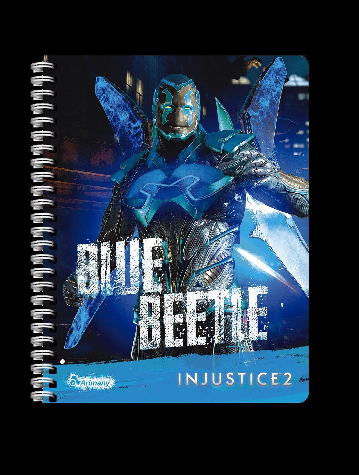 Cuaderno - Universitario - Doble Anillo - Pasta Semidura - Injustice 2