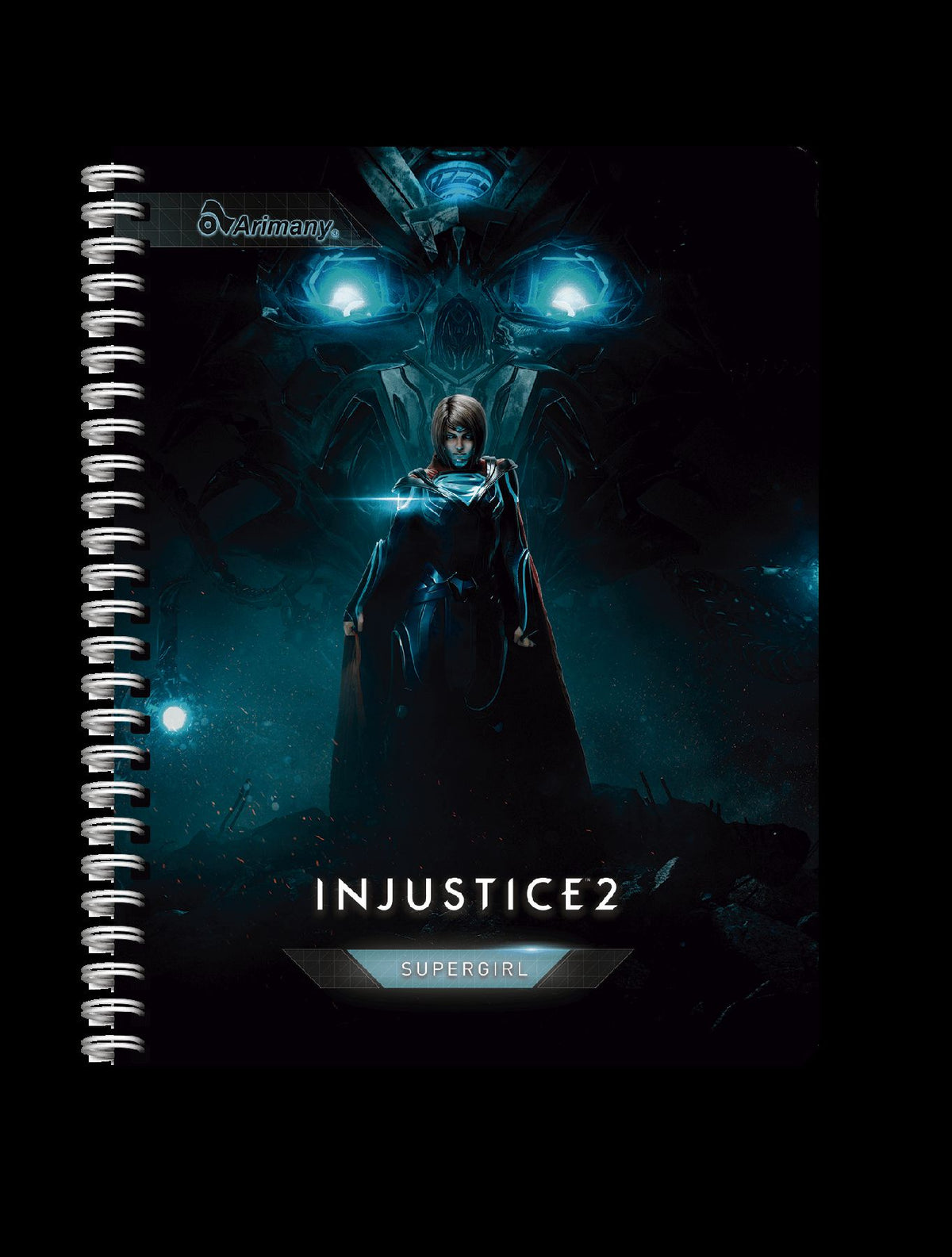 Cuaderno - Universitario - Doble Anillo - Pasta Semidura - Injustice 2