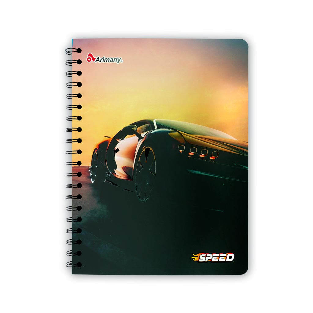Cuaderno - Universitario - Doble Anillo - Pasta Semidura - Speed