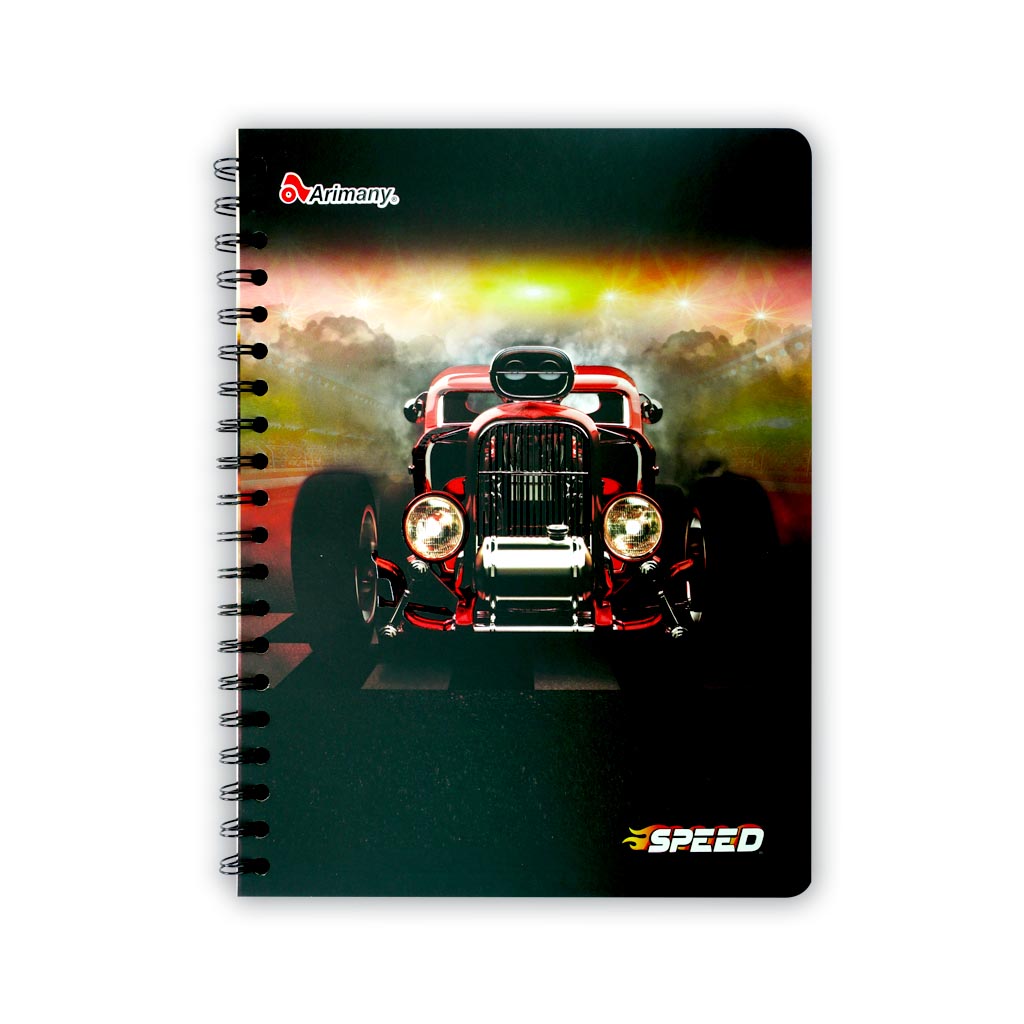 Cuaderno - Universitario - Doble Anillo - Pasta Semidura - Speed