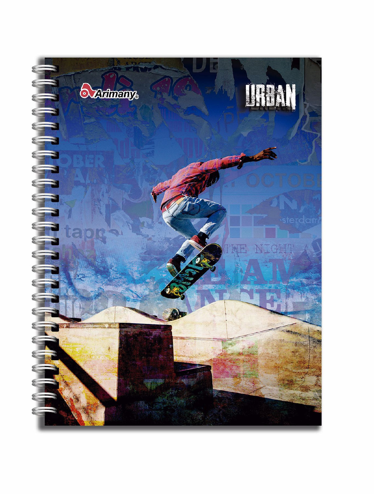 Cuaderno - Universitario - Doble Anillo - Pasta Semidura - Urban