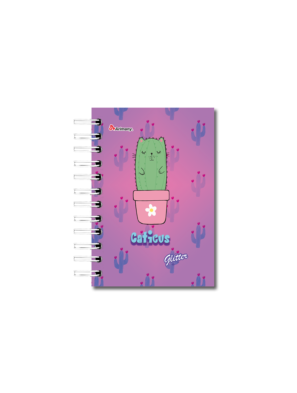 Libreta Minimaster - Doble Anillo - Pasta Dura - Glitter