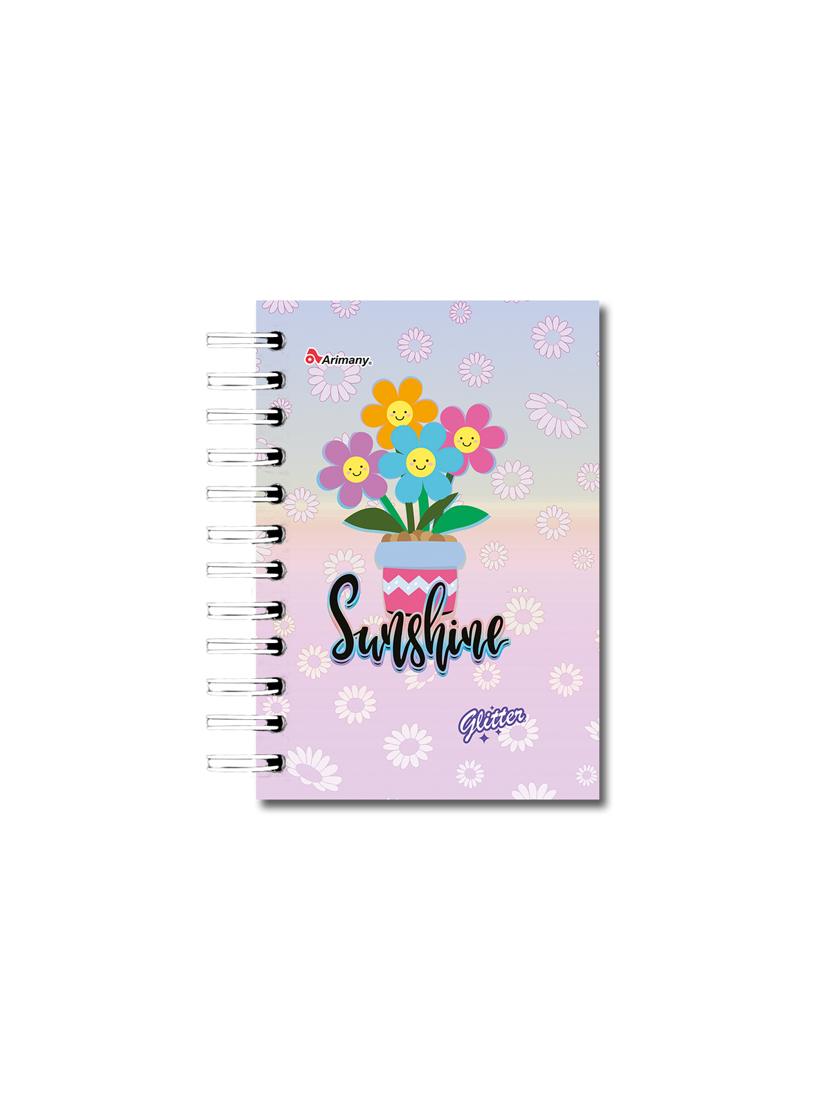 Libreta Minimaster - Doble Anillo - Pasta Dura - Glitter
