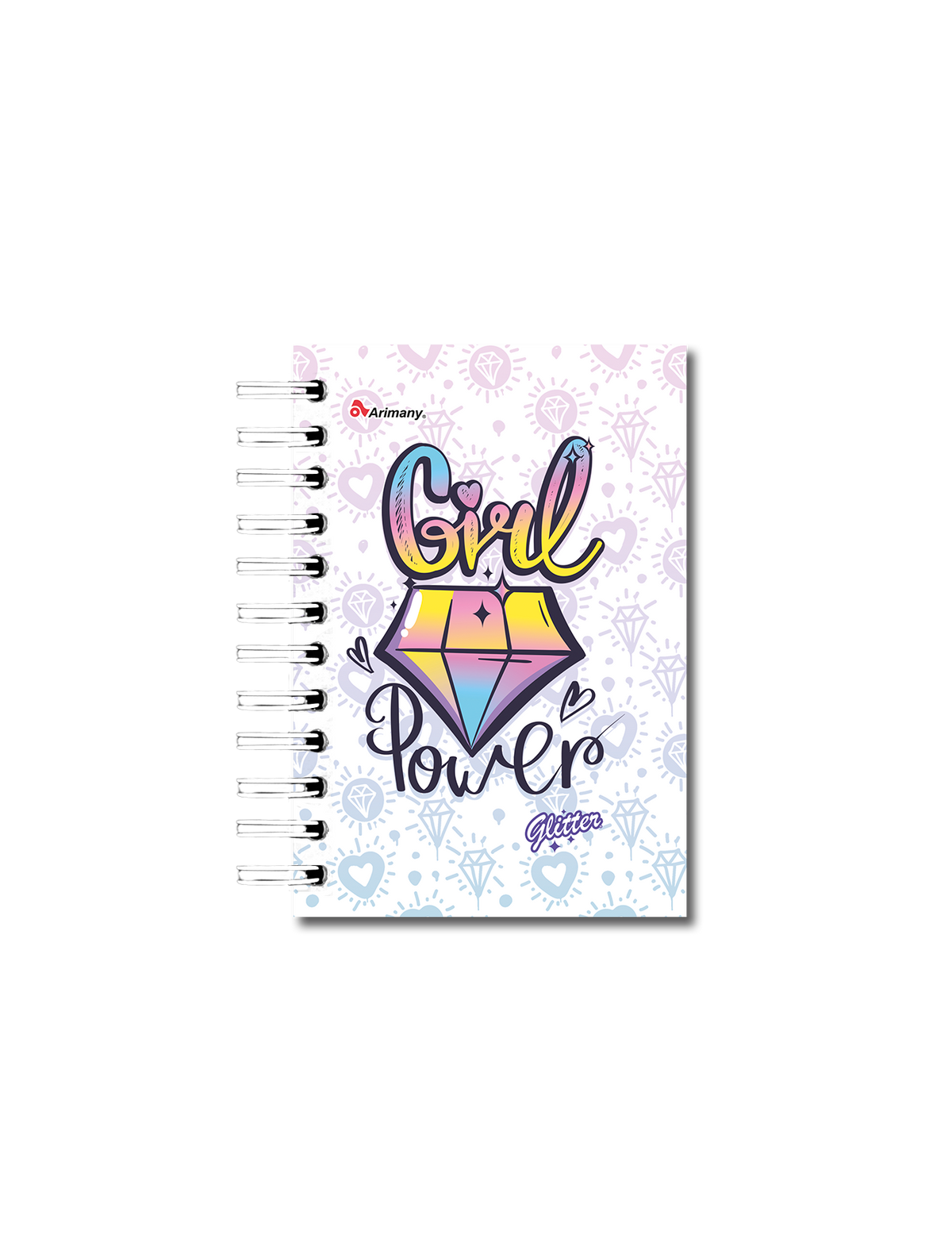 Libreta Minimaster - Doble Anillo - Pasta Dura - Glitter