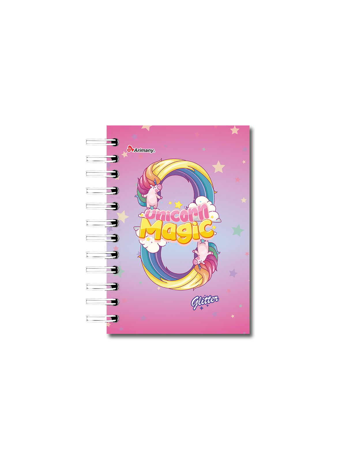 Libreta Minimaster - Doble Anillo - Pasta Dura - Glitter