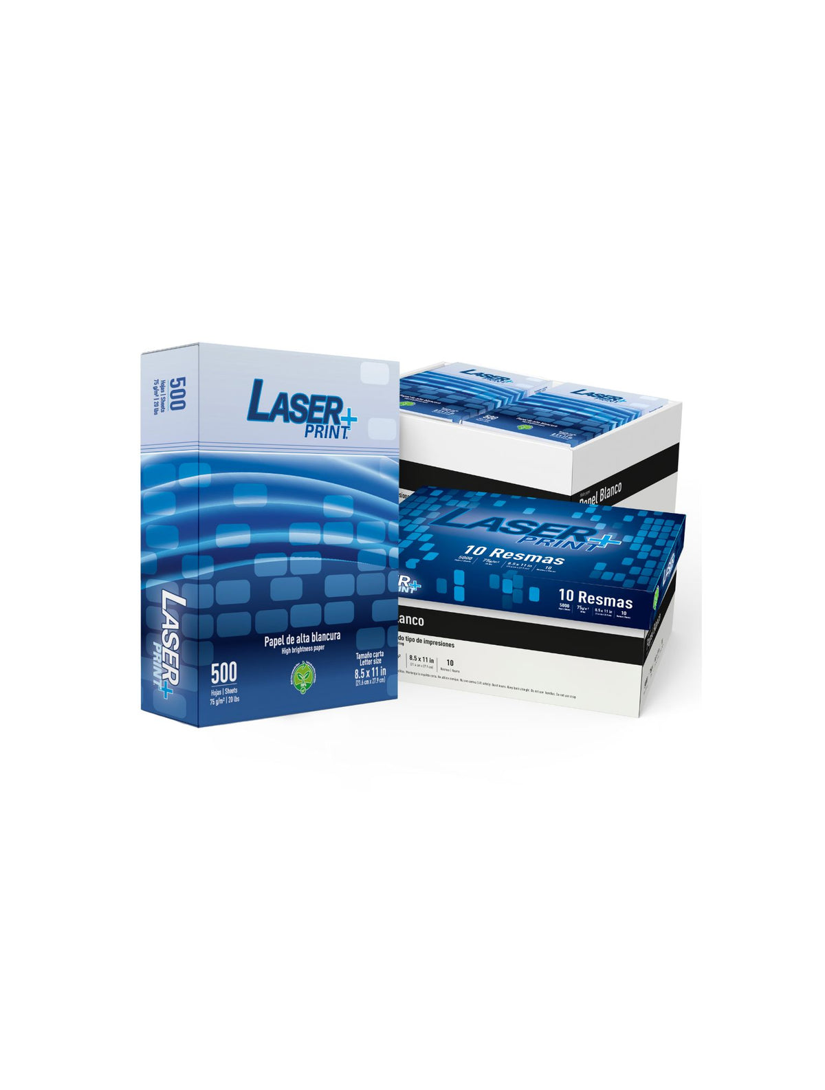 Papel Bond - Para Impresora - Laser Print Plus