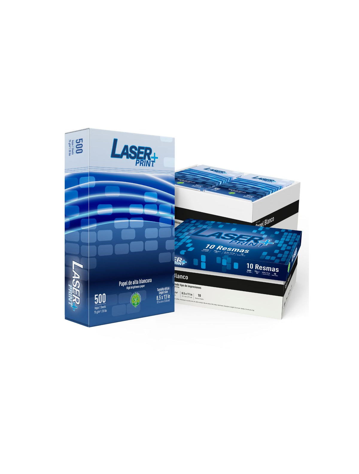 Papel Bond - Para Impresora - Laser Print Plus