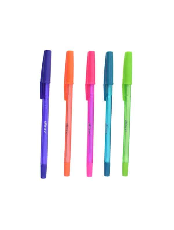 Lapiceros Hot Colors - 5 Colores - Bolik