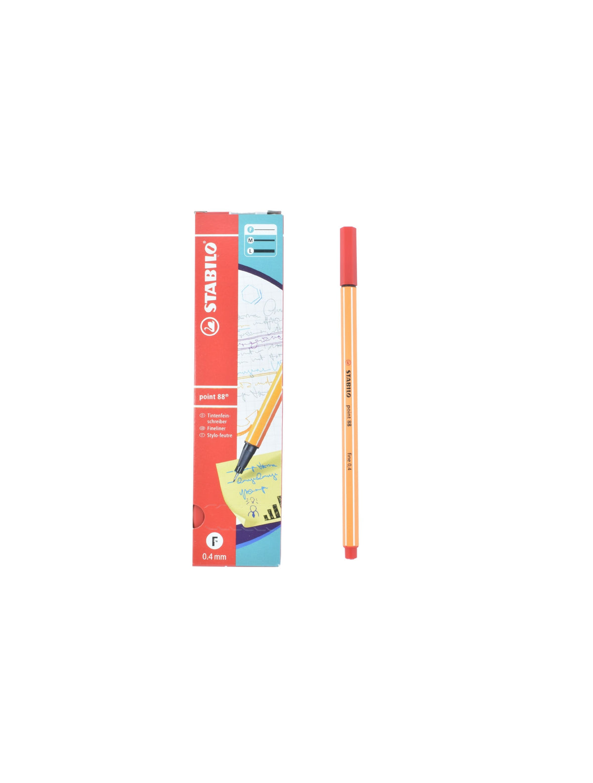 Rapidógrafo - 0.4 mm - Point 88 - Stabilo