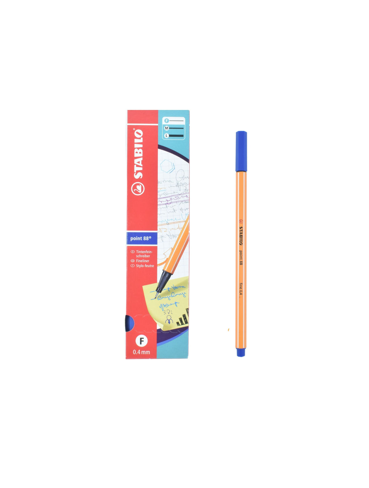 Rapidógrafo - 0.4 mm - Point 88 - Stabilo