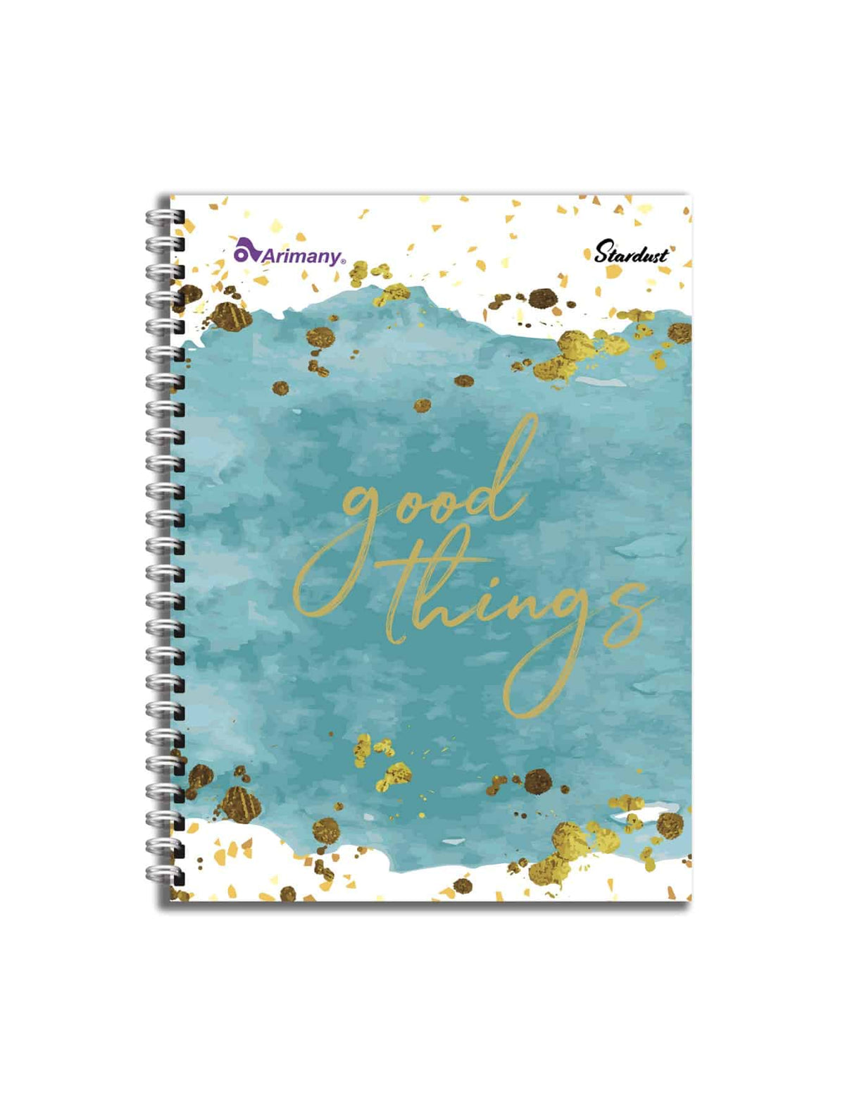 Cuaderno - Carta - Doble Anillo - Pasta Semidura - Stardust