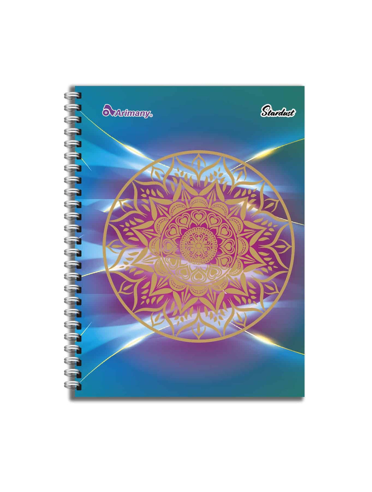 Cuaderno - Carta - Doble Anillo - Pasta Semidura - Stardust