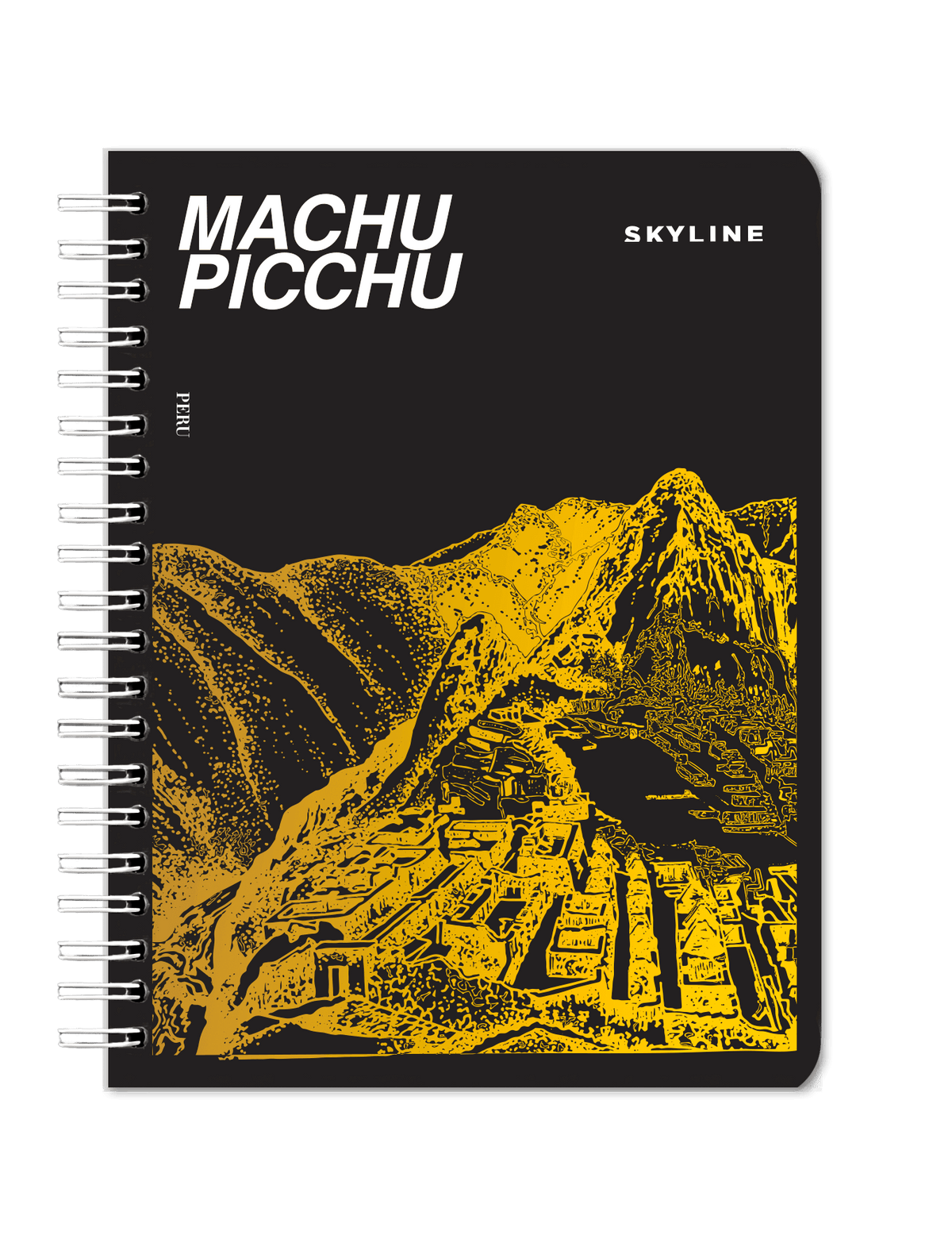 Cuaderno - Carta - Doble Anillo - Pasta Semidura - Skyline