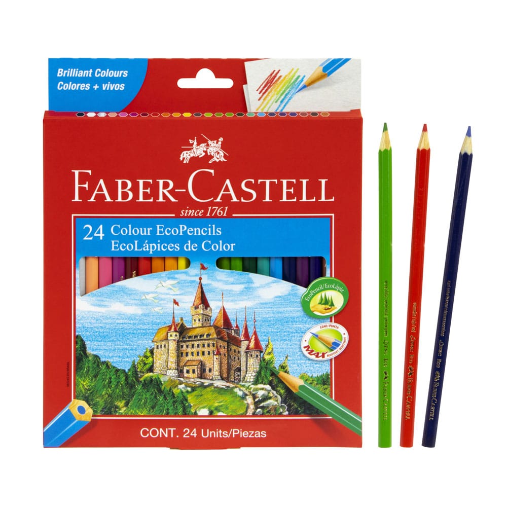 Crayones de Madera - Hexagonales - Faber-Castell