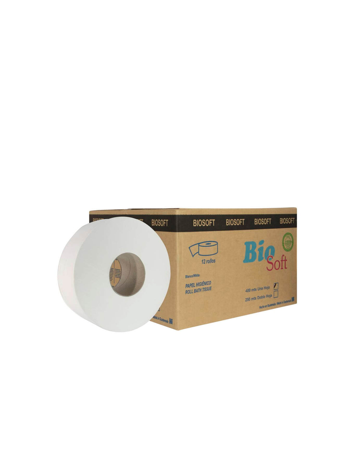 Papel  Higiénico - Jumbo (9cm) - Biosoft