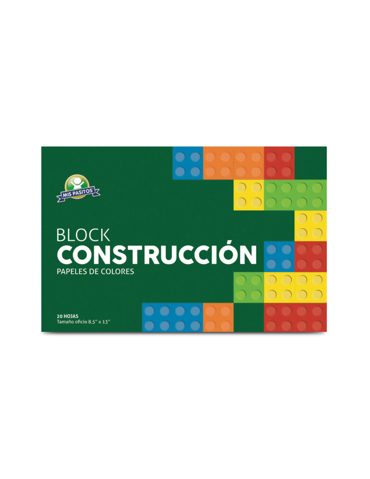 Block Cartulina Construcción - Mis Pasitos