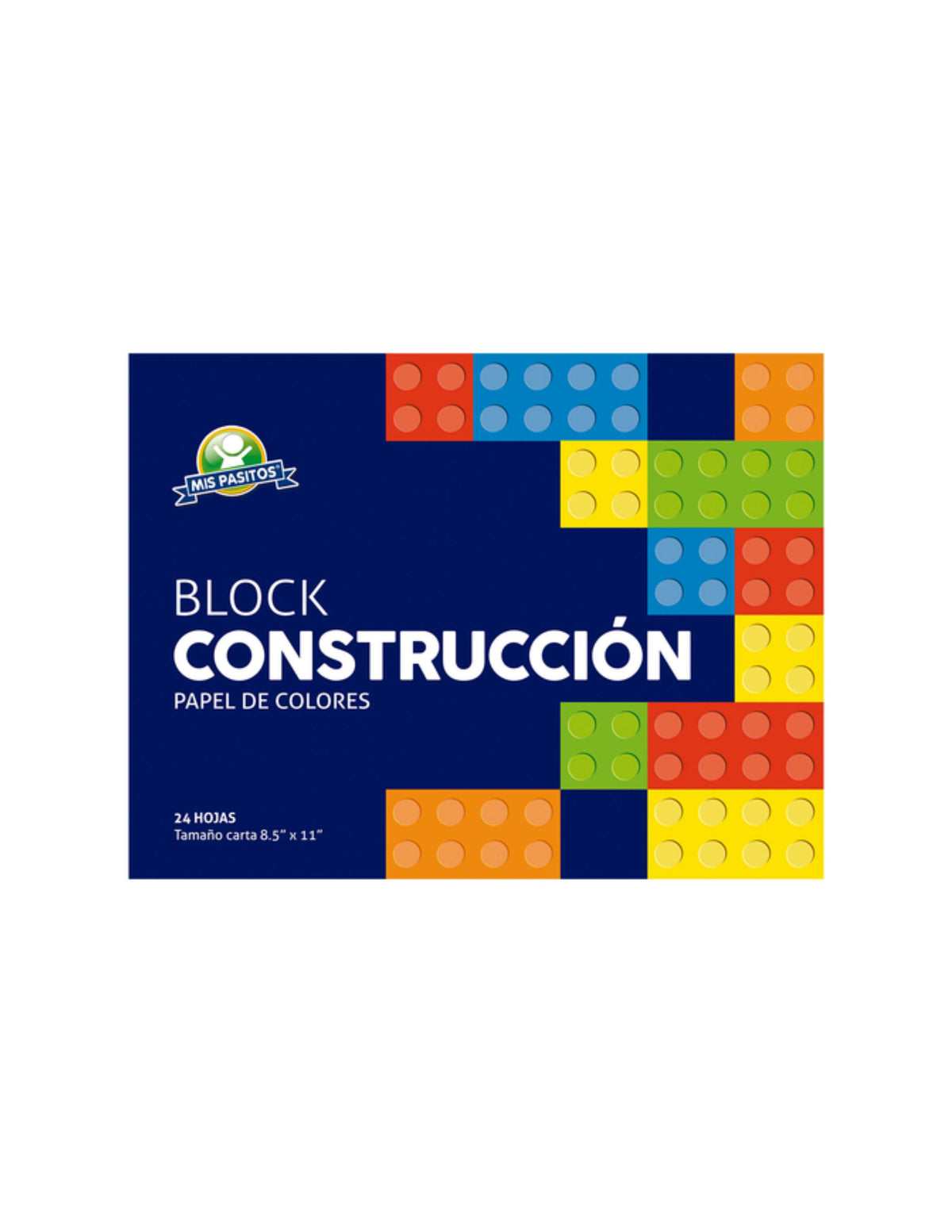 Block Cartulina Construcción - Mis Pasitos