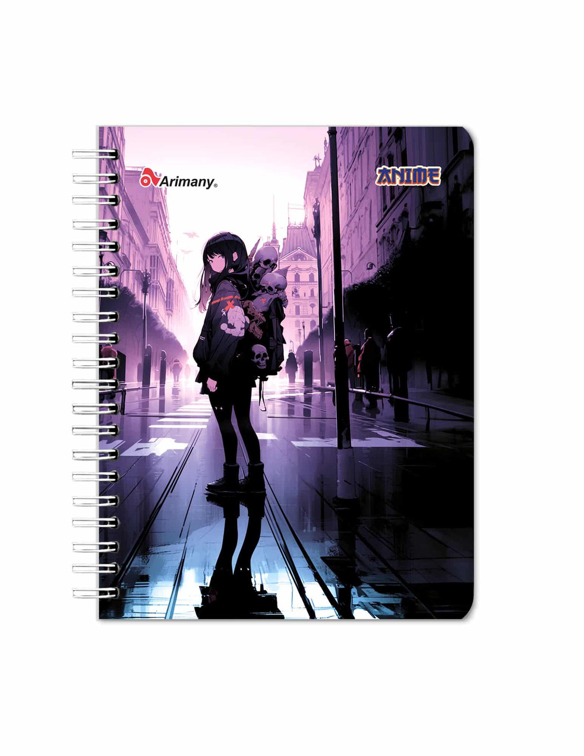 Cuaderno - Universitario - Doble Anillo - Pasta Semidura - Anime
