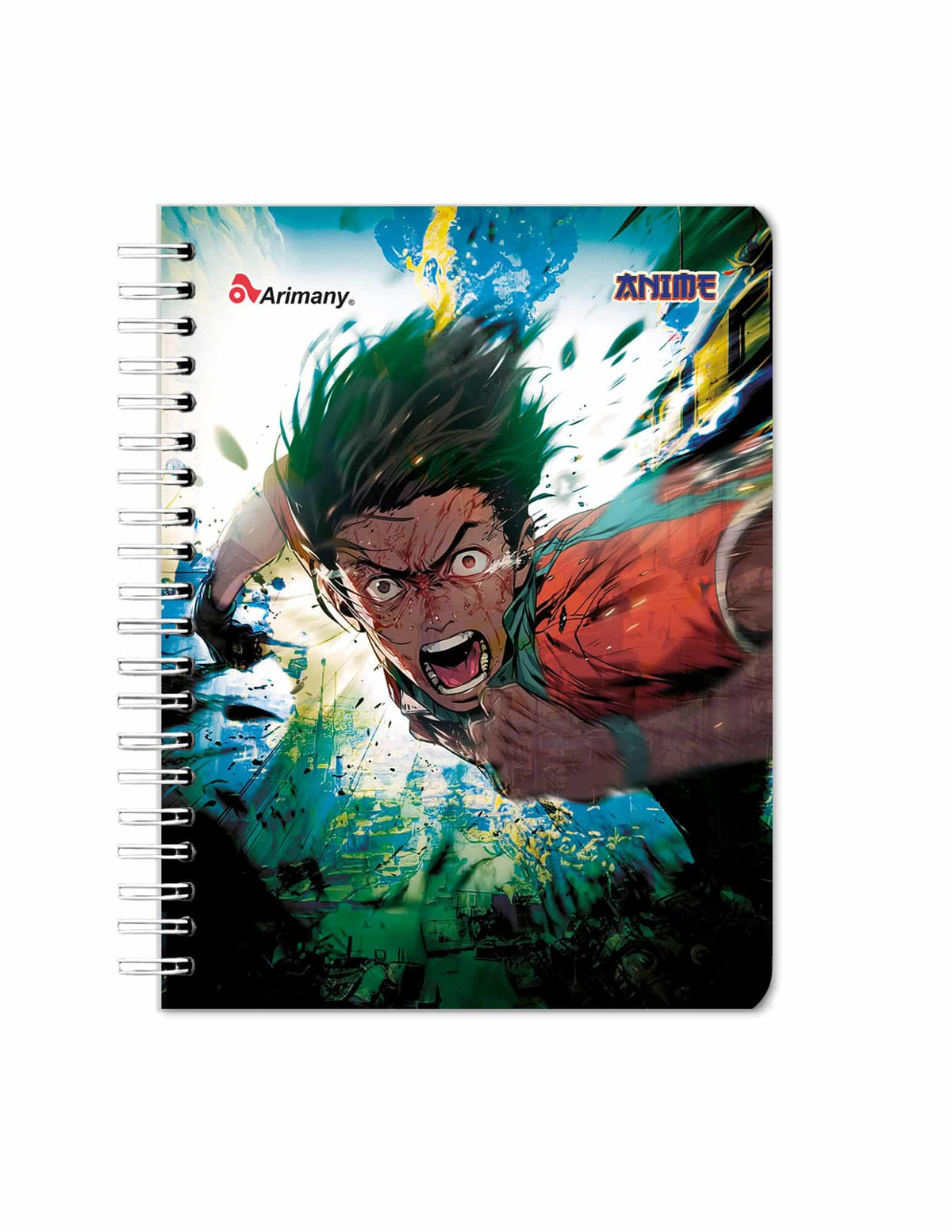 Cuaderno - Universitario - Doble Anillo - Pasta Semidura - Anime