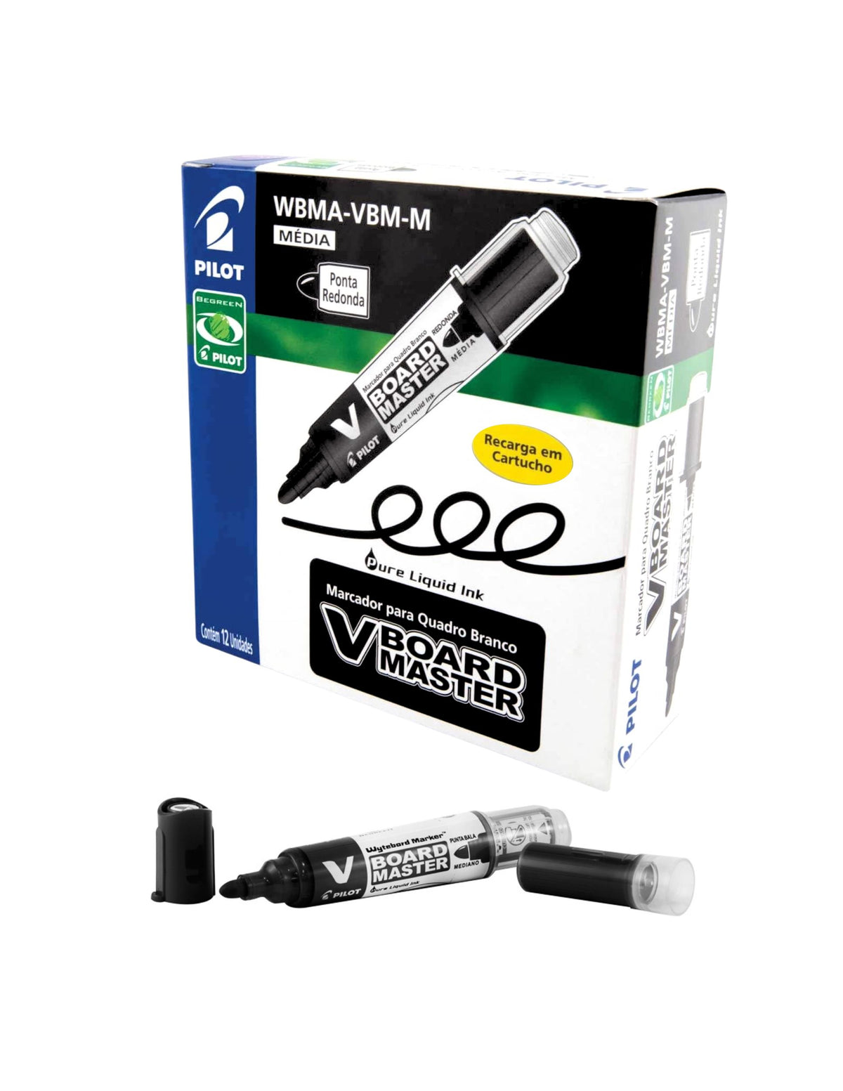 Marcador de Pizarra - Recargable - V-Board Master - Pilot