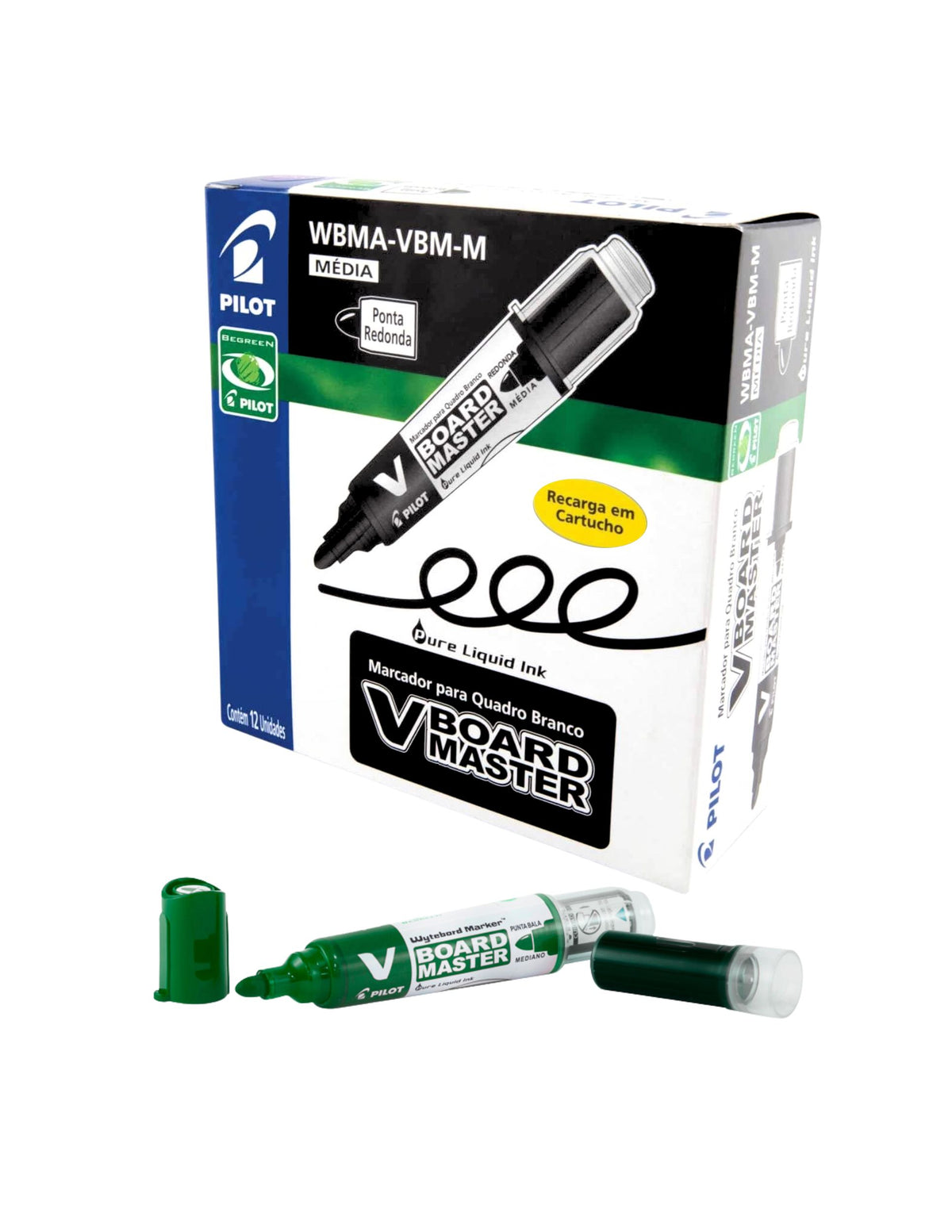 Marcador de Pizarra - Recargable - V-Board Master - Pilot