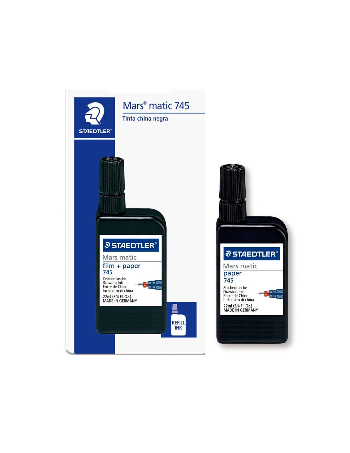Tinta para Rapidógrafo - Negro - Staedtler