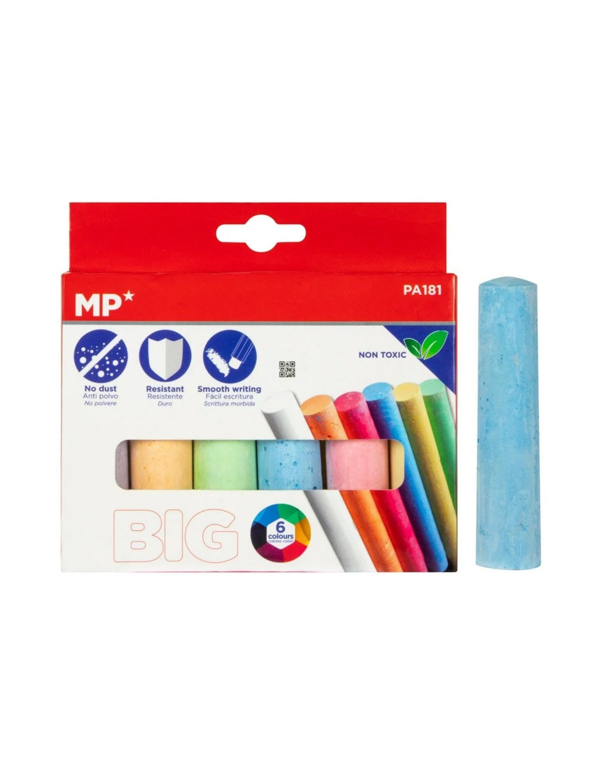 Yeso Comprimido de Colores - Grandes - MP