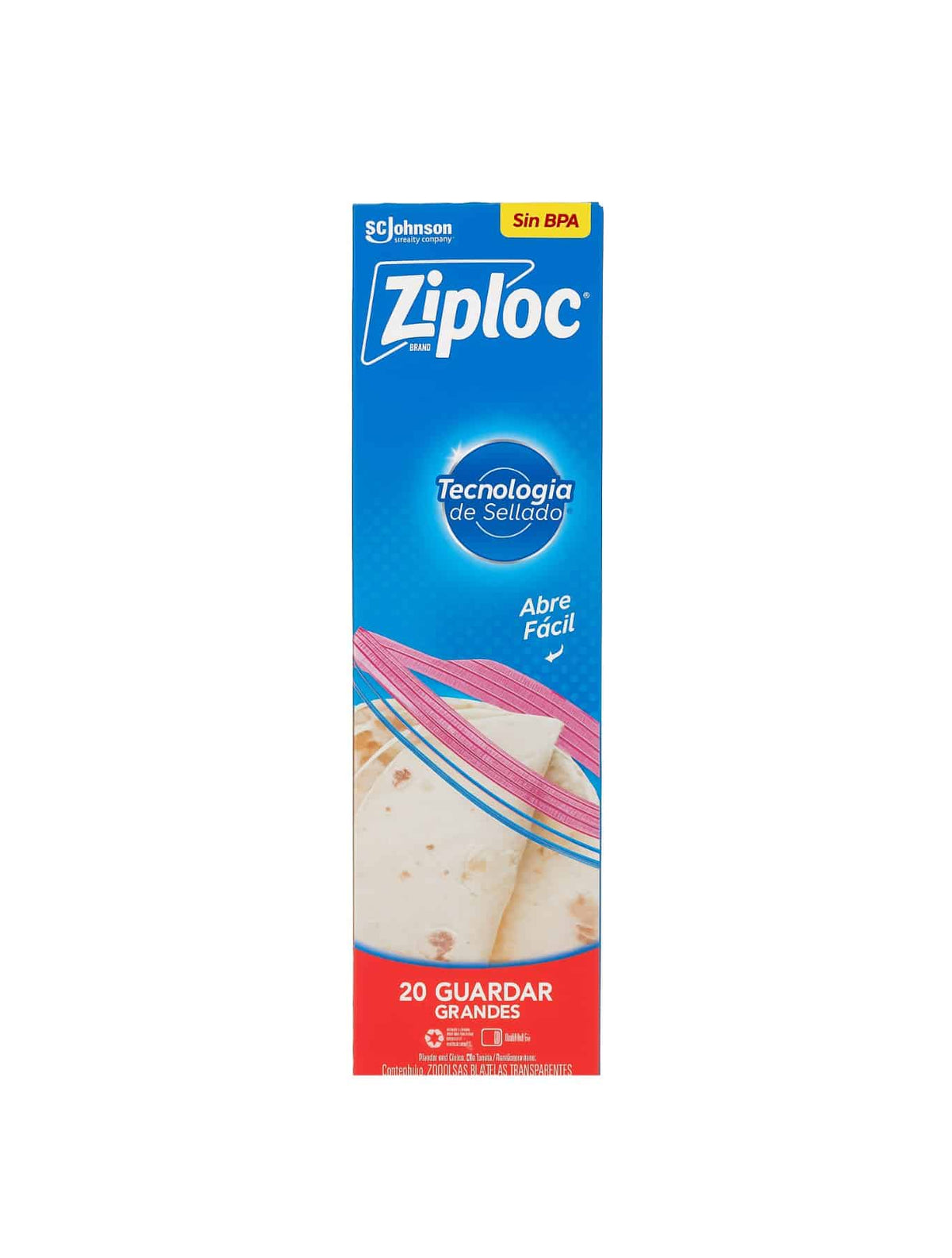 Bolsas - Guardar Grandes - Ziploc