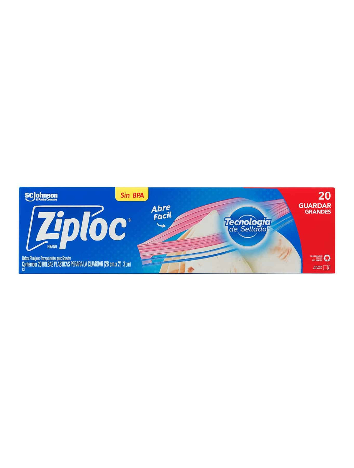 Bolsas - Guardar Grandes - Ziploc