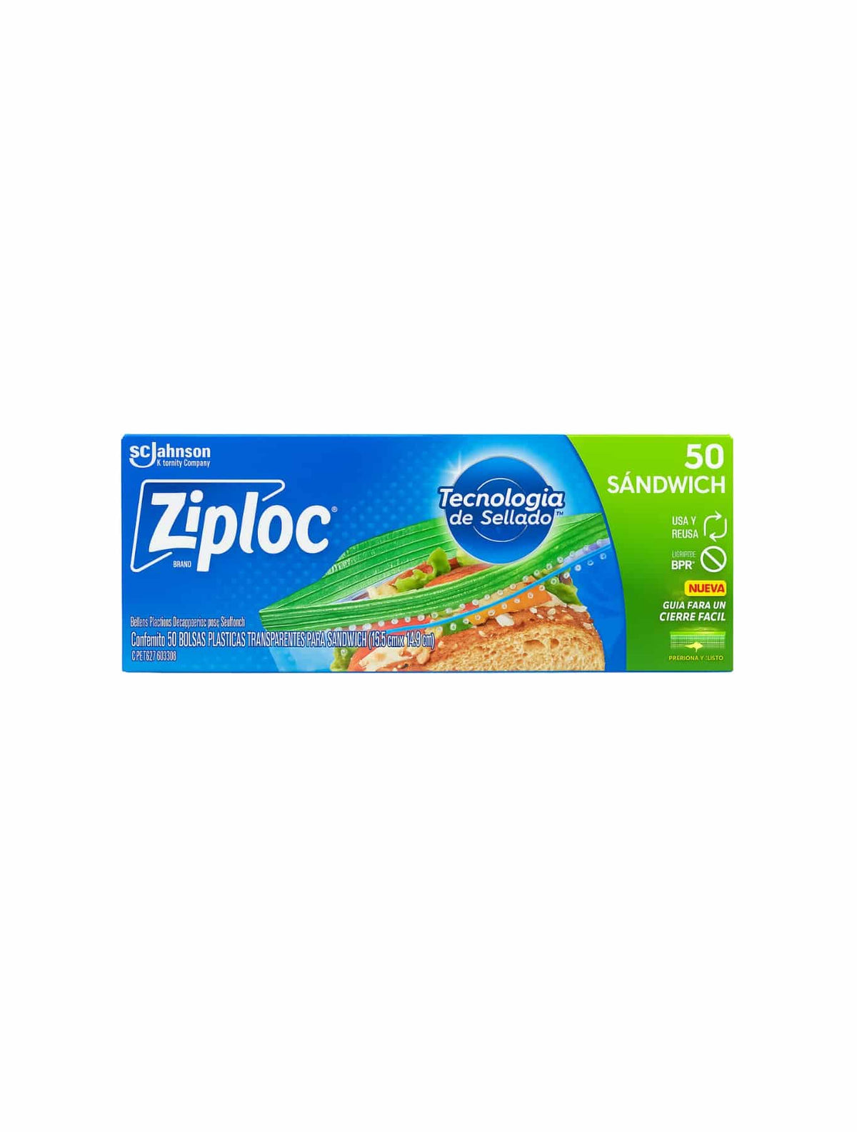 Bolsas - Sandwich - Ziploc
