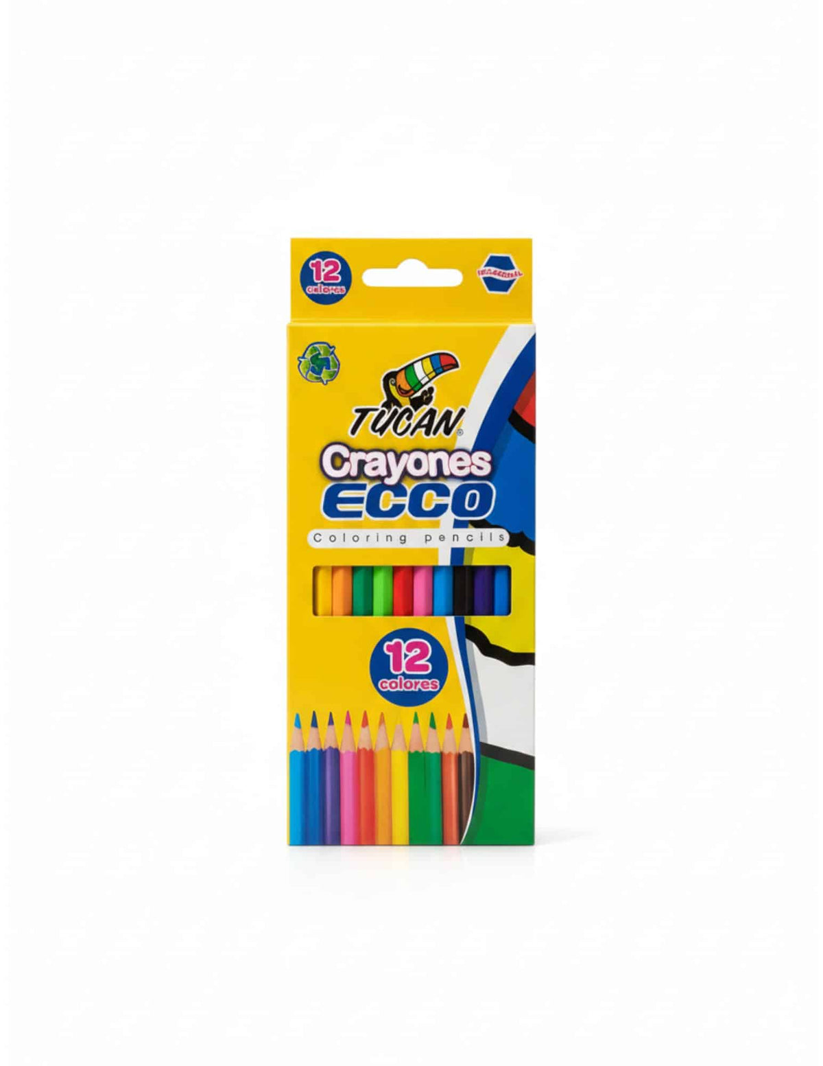 Crayones de Madera - Hexagonales - Tucán
