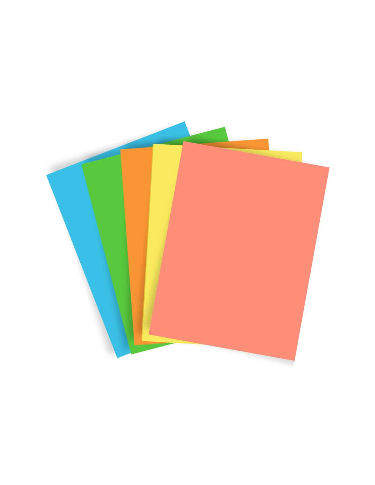 Papel Bond - De Colores - Cientos (100 Hojas) - Tucán