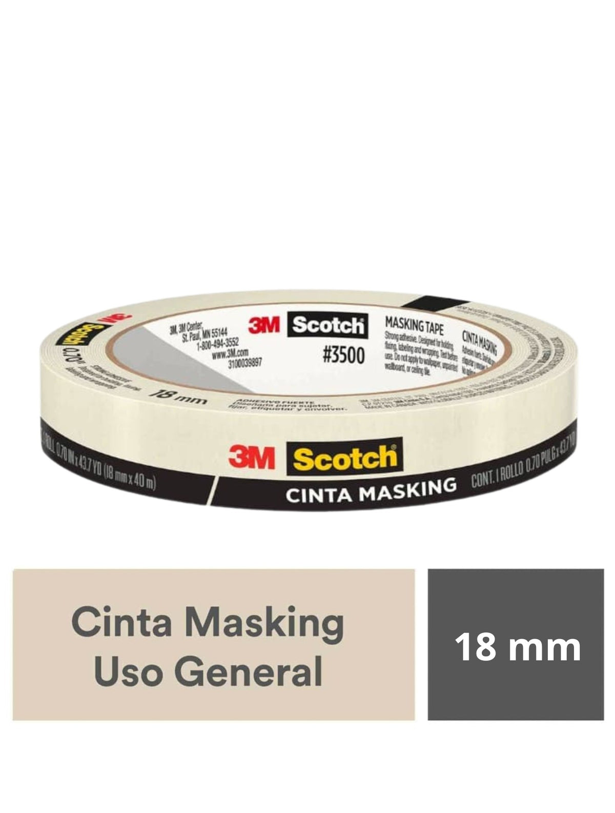 Cinta Adhesiva - Masking Tape - Scotch