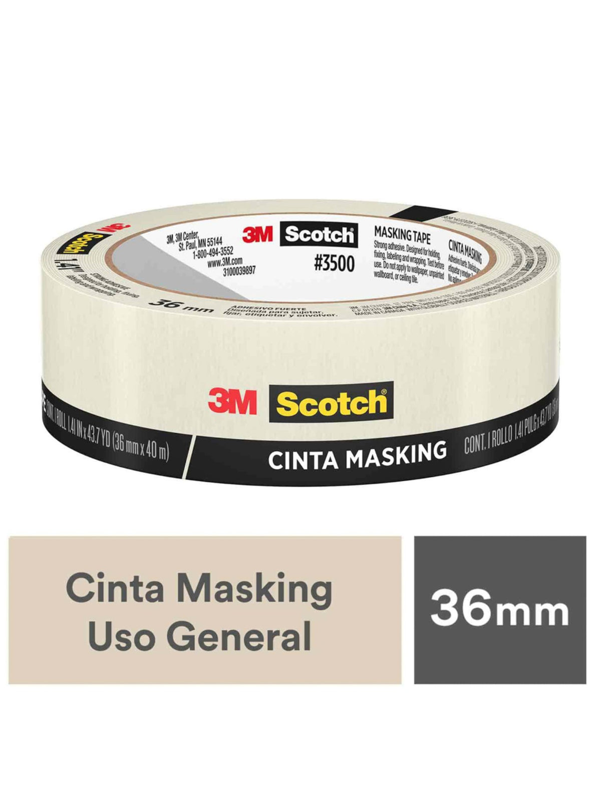 Cinta Adhesiva - Masking Tape - Scotch
