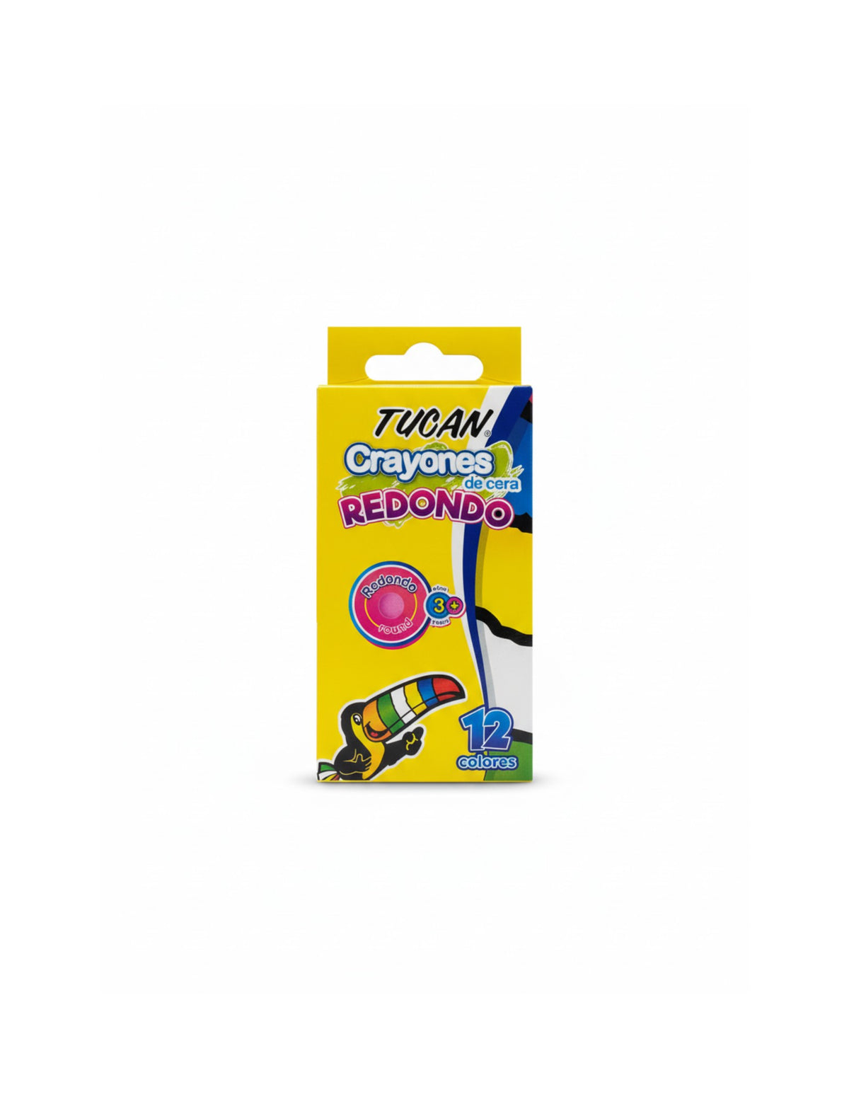 Crayones de Cera Redondos - Tamaño Estandar - Tucán