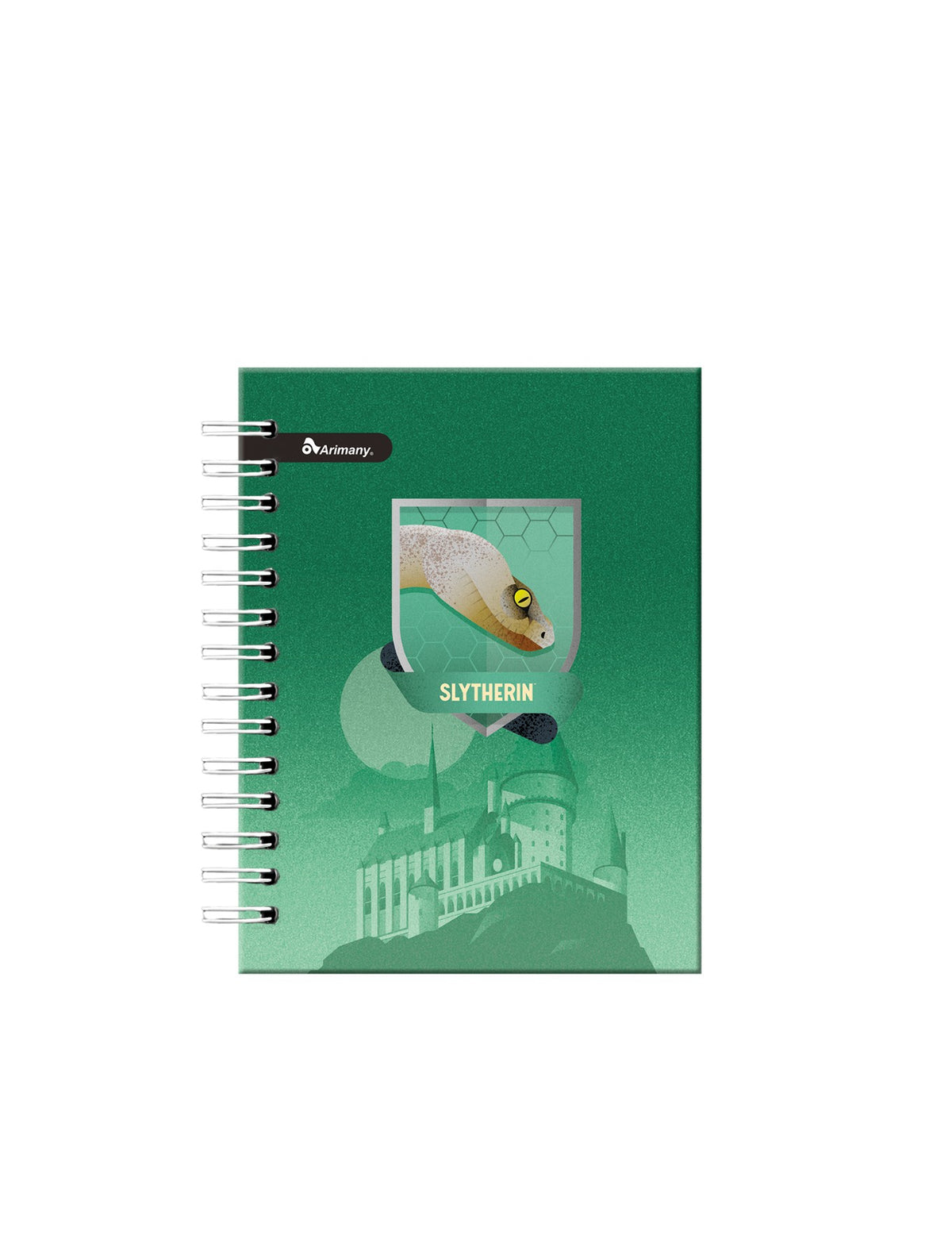 Cuaderno - 1/2 Carta - Doble Anillo - Pasta Dura - Harry Potter