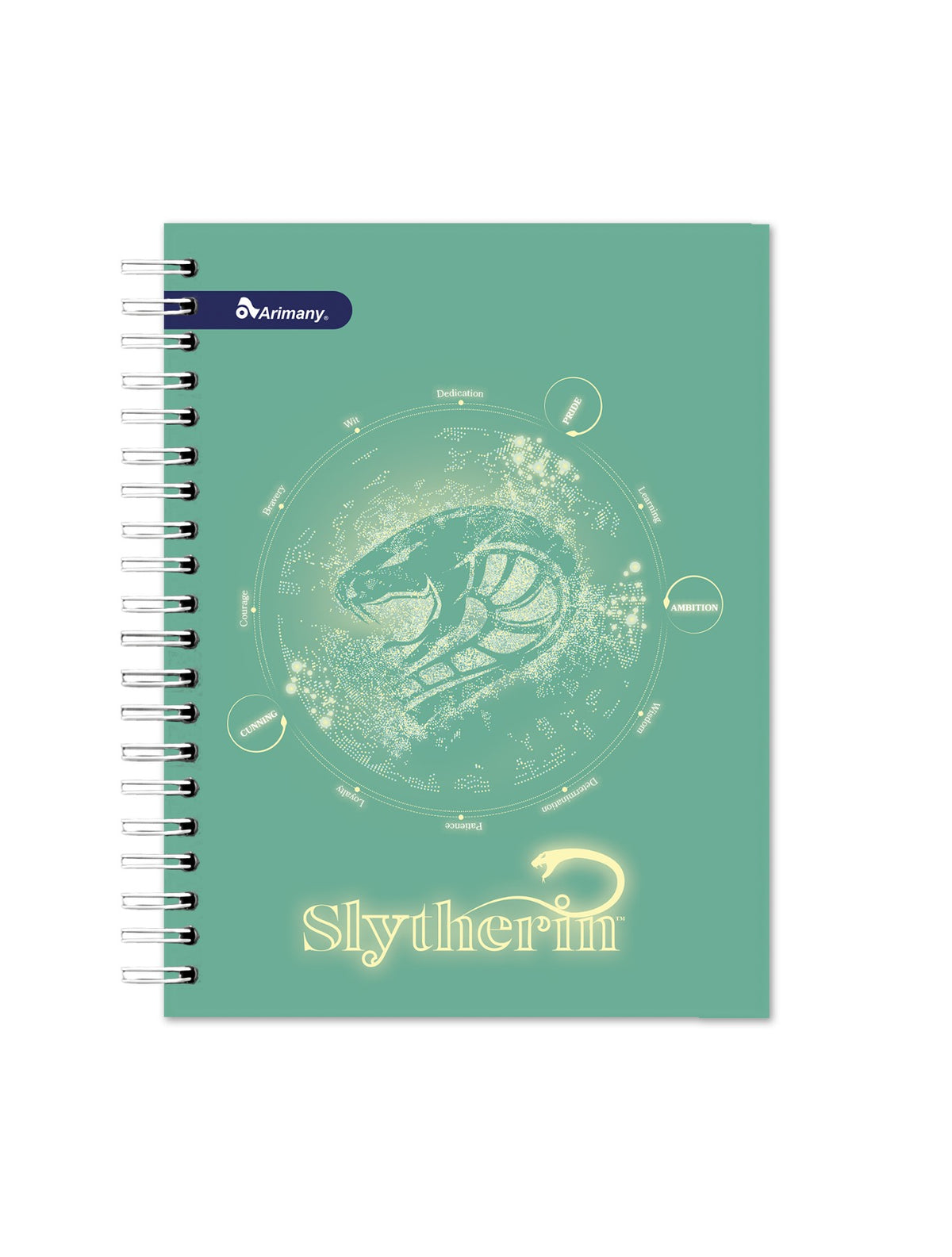 Cuaderno - Universitario - Doble Anillo - Pasta Dura - Harry Potter