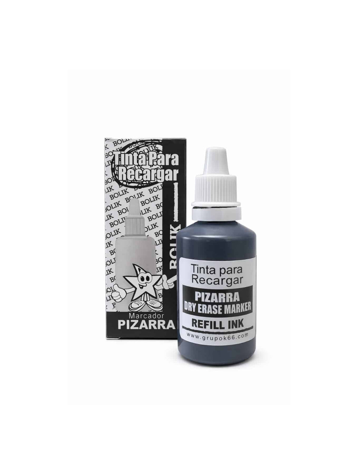 Tinta Recargable para Marcador - Pizarra - Bolik