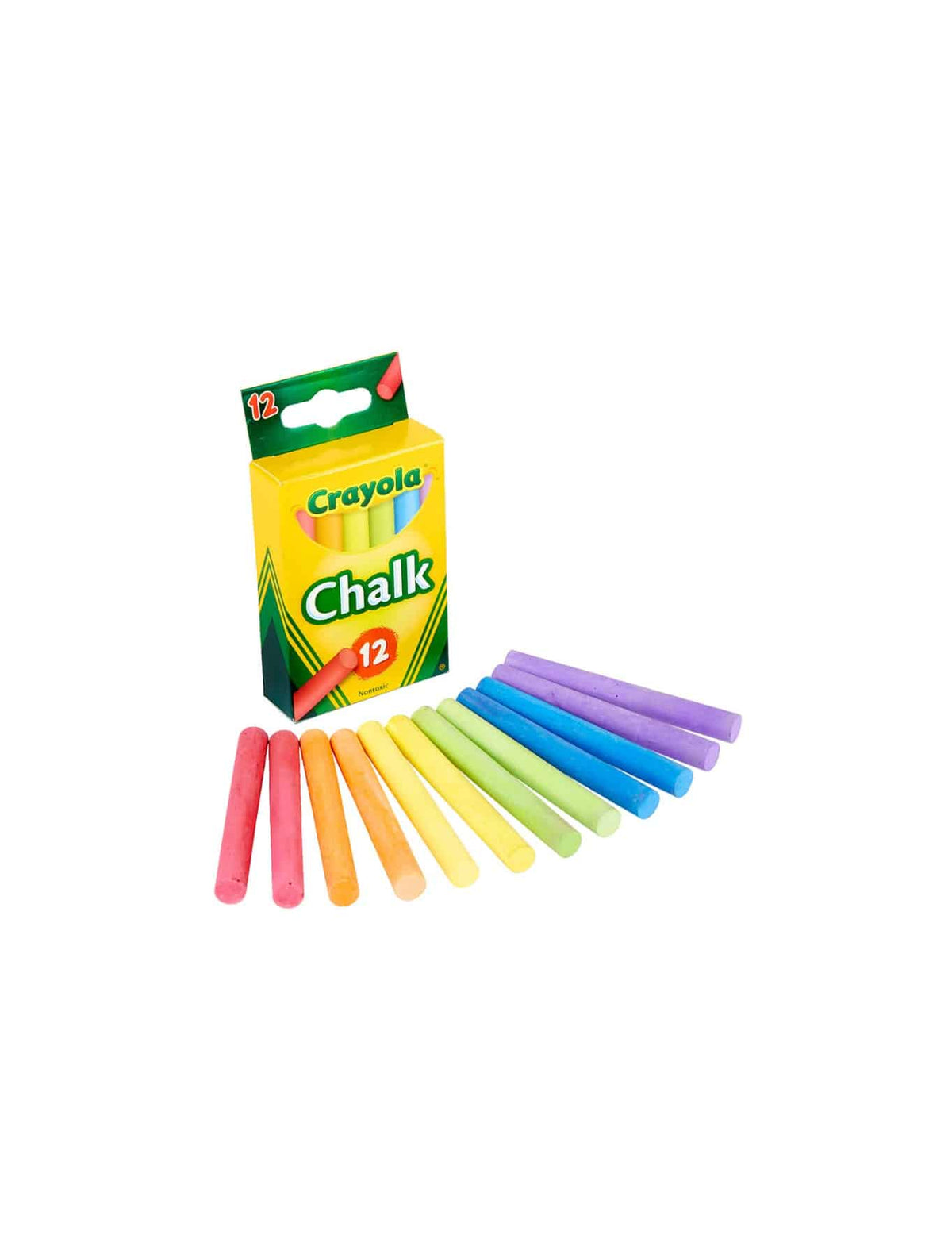 Yeso - 12 Barras - Estandar - Crayola