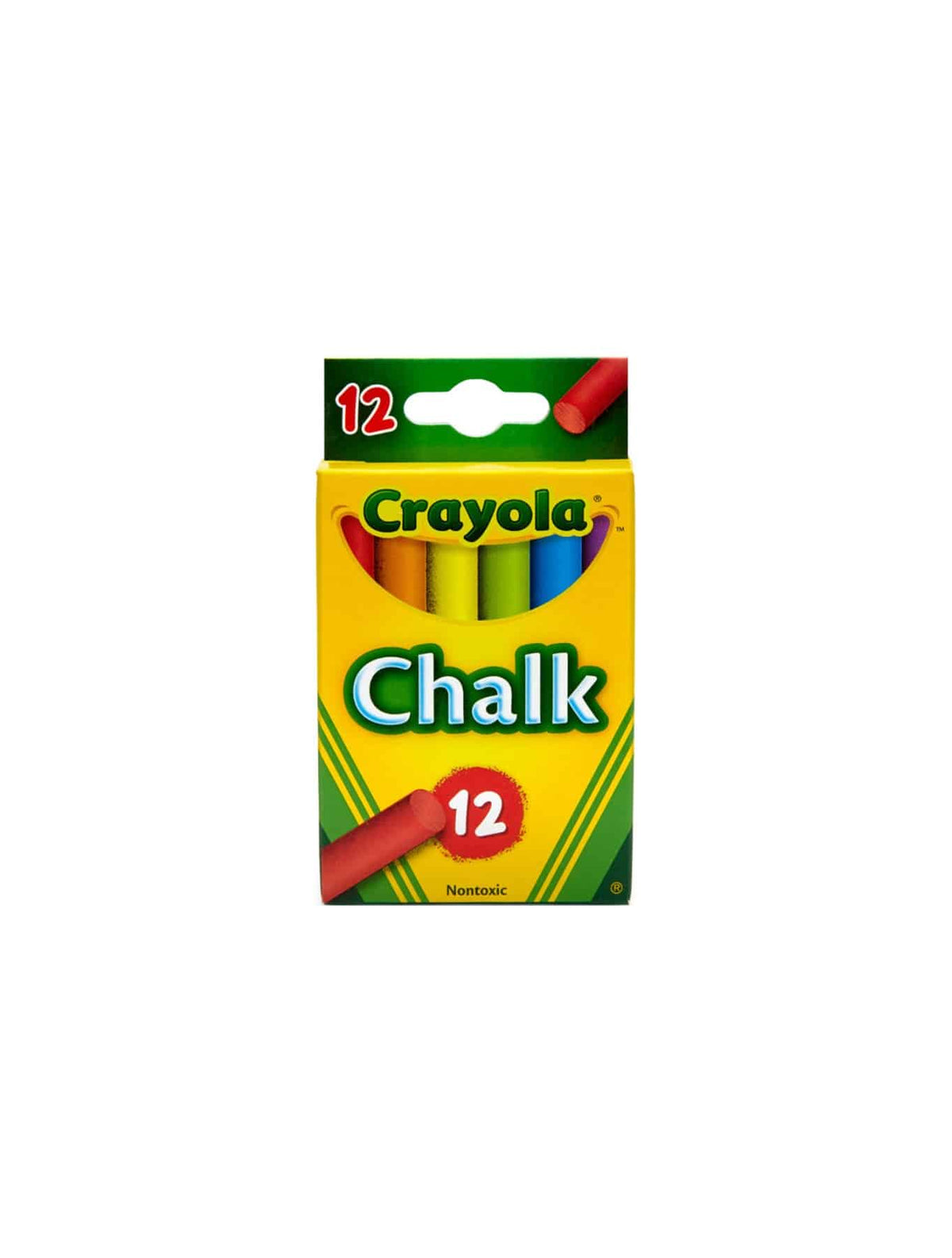 Yeso - 12 Barras - Estandar - Crayola