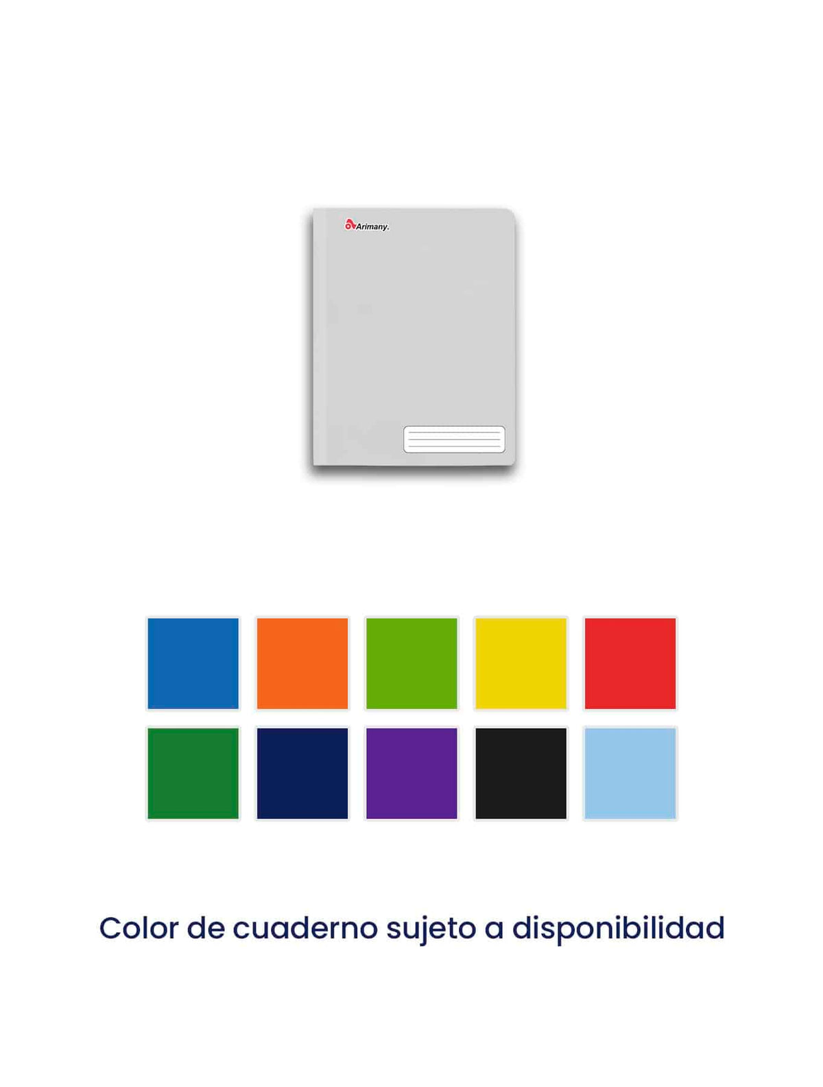 Cuaderno - 1/2 Carta - Cosido - Arimany